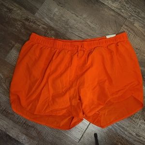 NWT Old Navy Neon Orange Running Shorts 3X